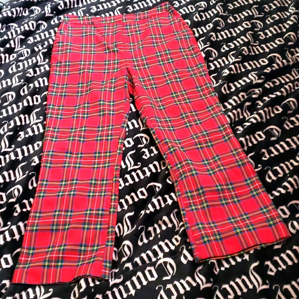 Plaid Trousers